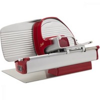 photo BERKEL - Home Line 250 PLUS Domestic Slicer - Red + Tongs and Rossi Parma Coppa for Free! 5